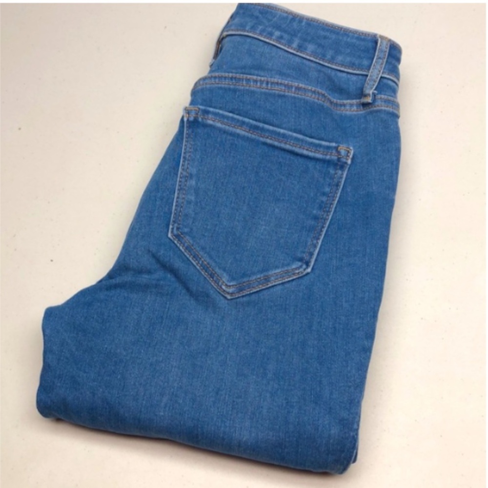 STRETCH WAX JEANS HIGH-RISE SUPER SKINNY JEANS 3/26x28 😎